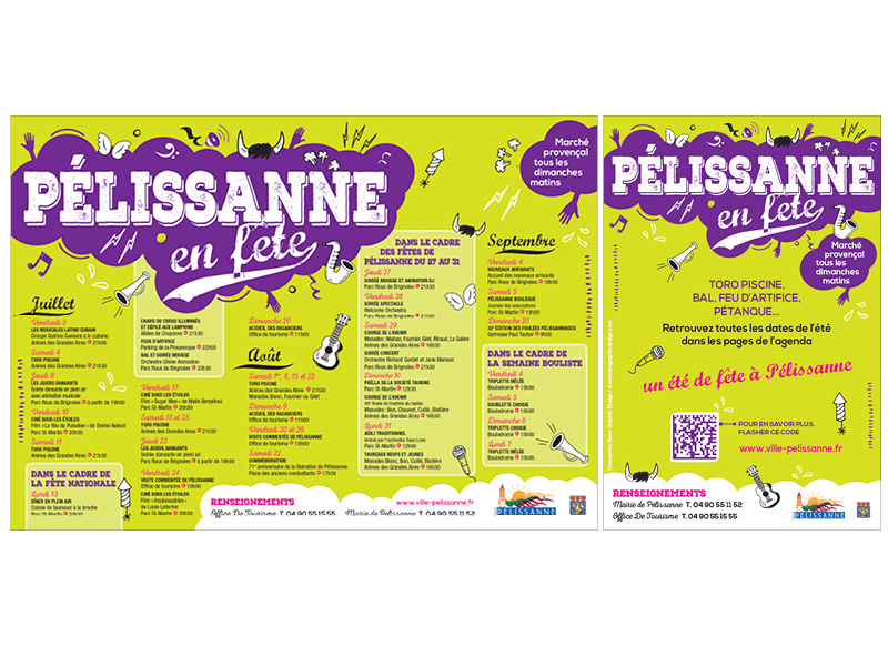 Pélissanne En Fête 2014 by Noon Graphic Design