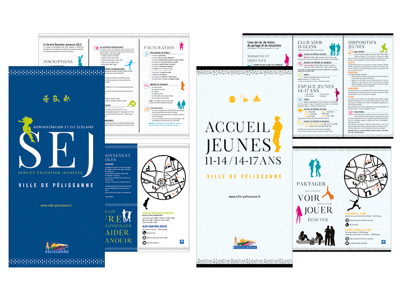 Pelissanne Plaquette Des Services by Noon Graphic Design
