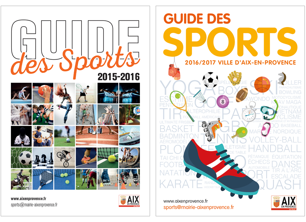 Guide Des Sports Aix En Provence by Noon Graphic Design1