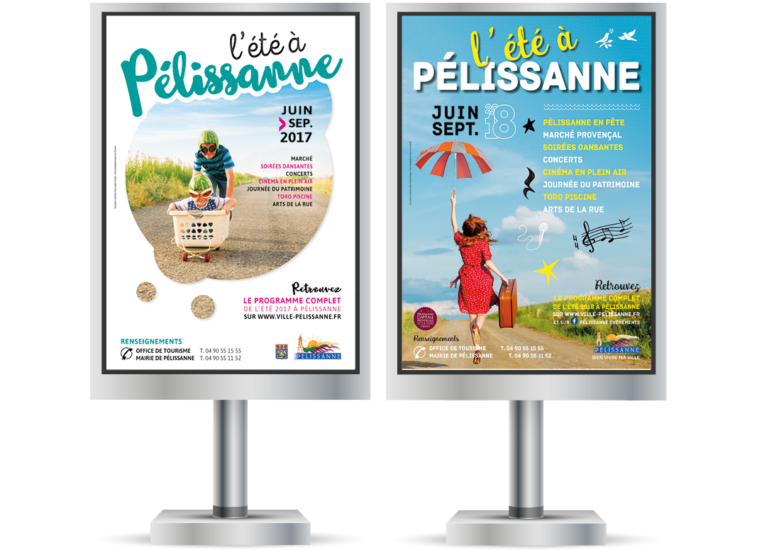 L éte à Pelissanne by Noon Graphic Design