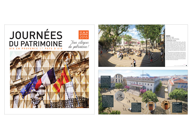 Journees du Patrimoine Aix en Provence 2016 by NoonGraphicDesign