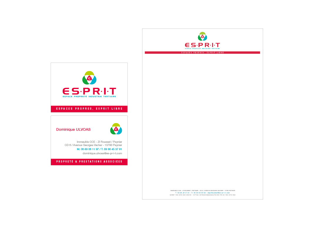 ESPRIT, identité visuelle by Noon Graphic Design