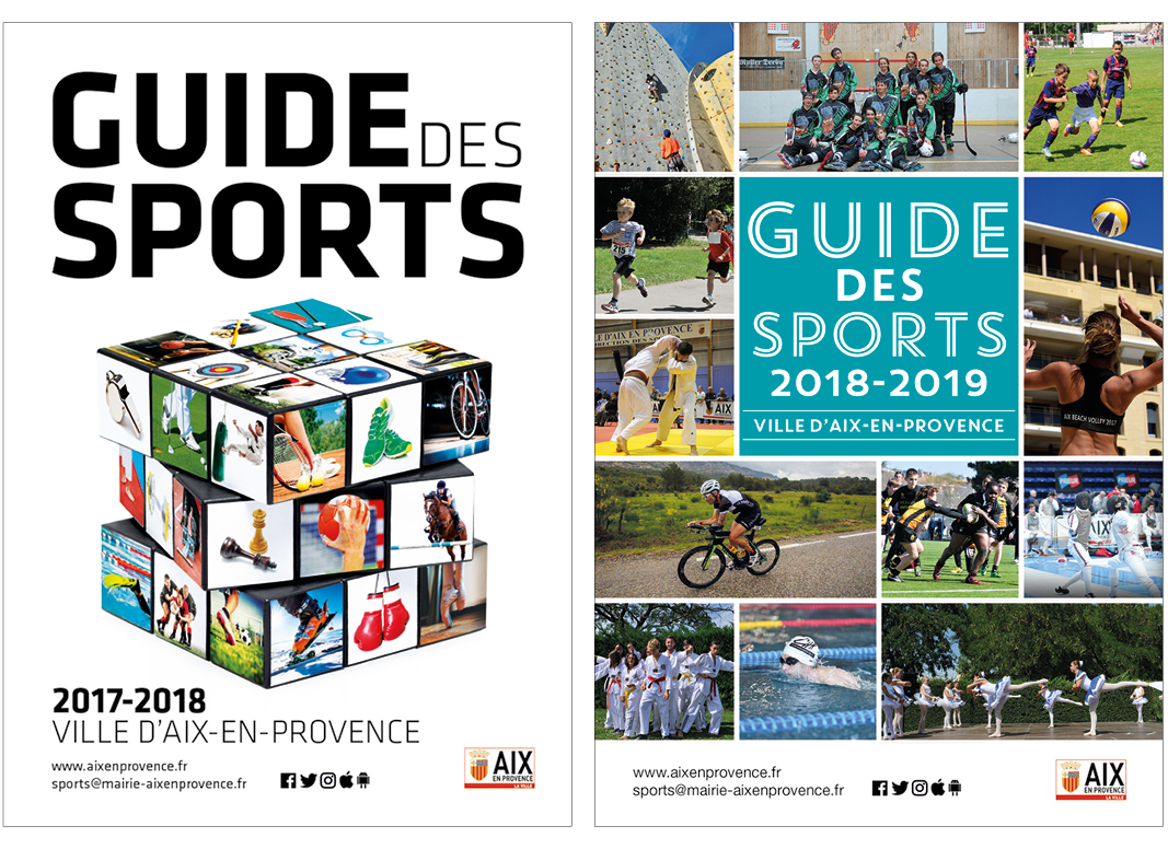 Guide Des Sports Aix En Provence by Noon Graphic Design1