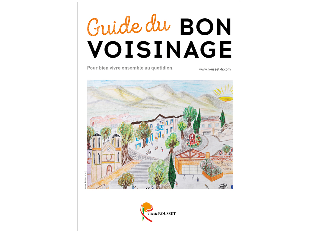 Guide Du Bon Voisinage de Rousset by Noon Graphic Design