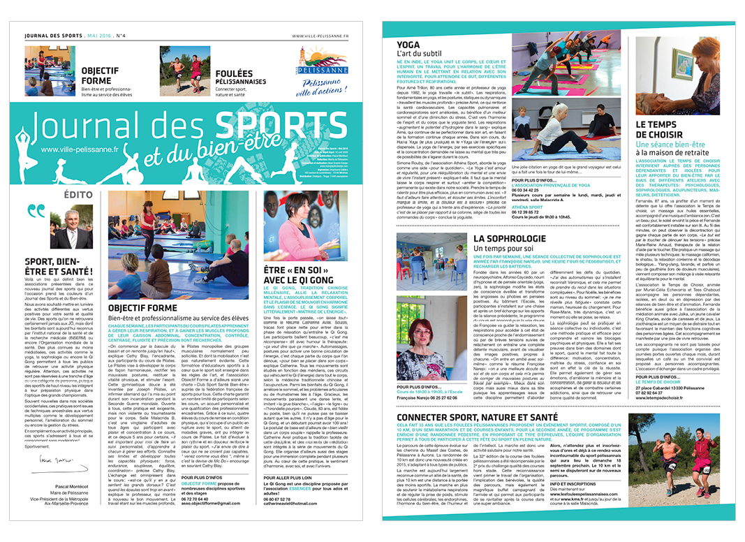 Journal Des Sports by Noon Graphic Design